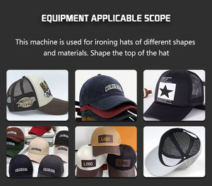 Machine à repasser automatique pour casquettes et chapeaux à tête unique, vente directe d'usine - Product Image 5