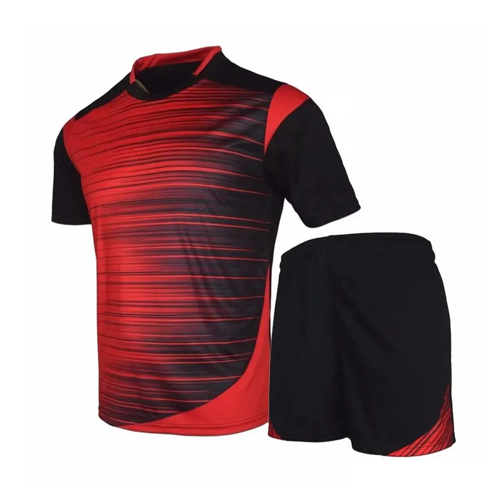 Uniforme de futebol de fábrica por atacado camisa de futebol uniforme de futebol personalizado camiseta barato conjunto de camisa de futebol homem camisa de futebol