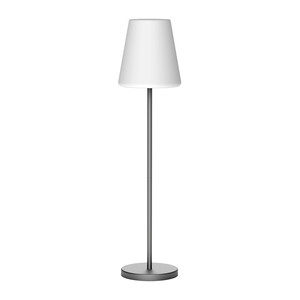 Piantana Solare LED Mod. Lola Slim 120 Grigio con Telecomando - Product Image 1