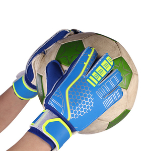 Nouveaux gants de gardien de but de football professionnels épaissis avec propriétés antidérapantes Équipement de protection - Product Image 6