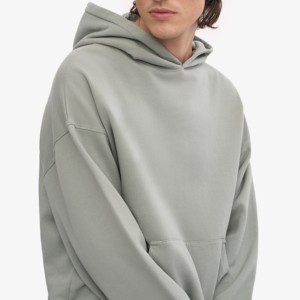 2025 venta al por mayor 100% algodón 500gsm Sudadera con capucha ropa pesada sudaderas con estampado personalizado sudaderas con capucha bordadas de gran tamaño para hombres - Product Image 3