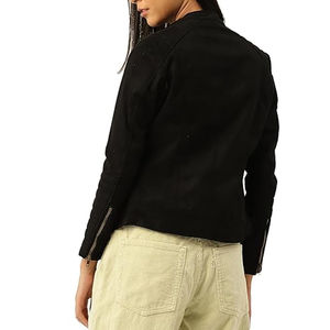 Chaqueta de Cuero de Gamuza de Diseño Casual para Mujer, Ropa de Invierno, Precio al por Mayor, Chaquetas de Cuero de Gamuza - Product Image 2