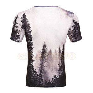 T-shirts de sublimation respirants pour hommes, best-sellers, en stock, à bas prix, en vente - Product Image 2