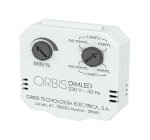 Regolatore di luminosità dimmerabile per quadro elettrico (Orbis OB200009) - Product Image 1