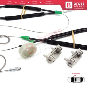 Kit de Reparación de Elevalunas BWR287, Puerta Delantera Derecha para Focus MK1, 4/5 Puertas, Hatchback, Sedán, Familiar, 1142894 - Product Image 5
