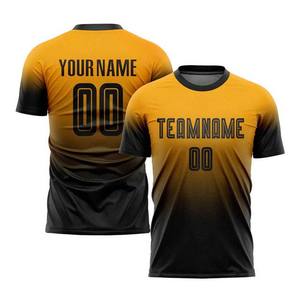 2025 tamaño adulto manga corta fútbol Jersey pantalones cortos conjuntos ropa deportiva nombre del equipo dos piezas poliéster Spandex uniformes - Product Image 4