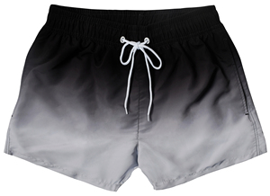 Short de basket-ball imprimé pour hommes respirant short de plage de haute qualité imprimé partout short en maille double couche pour hommes - Product Image 4