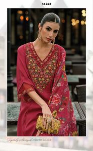 Begum Vol 4 Pure Viscose Silk Kurti <b>Indian</b> & <b>Pakistani</b> <b>Clothing</b> - Product Image 6