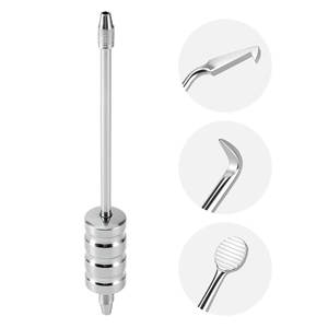 Kit de retrait de couronnes dentaires en acier inoxydable, manuel, avec 3 embouts interchangeables pour la chirurgie dentaire, certifié CE Classe I - Product Image 3