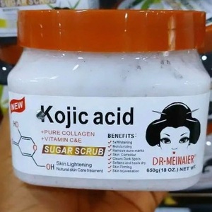 Gommage au sucre Kojic Dr Meinaiers à la vitamine C et aux sels marins, exfoliant en profondeur et éclaircissant, vente en gros - Product Image 3