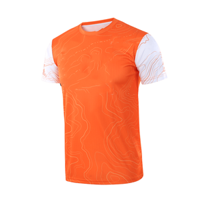 Camiseta con estampado de sublimación para ropa de gimnasio, camiseta de playa de verano con estampado personalizado, camisetas de sublimación, ropa informal OEM - Product Image 2