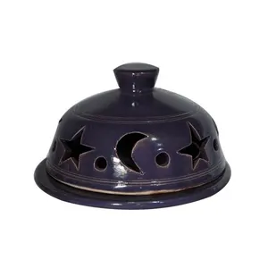 Moroccan Pottery Cookware, Moroccan handmade Tajine Pot With Ceramic Cover pottery incense burner oil diffuser Wholesale Decor