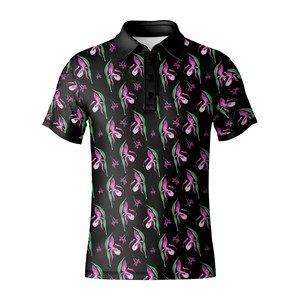Camiseta de Golf Personalizada para Hombre, Antiarrugas, Tejido Jersey Sólido de Alto Rendimiento, Secado Rápido, Corte Regular, Fabricante ODM/OEM - Product Image 3