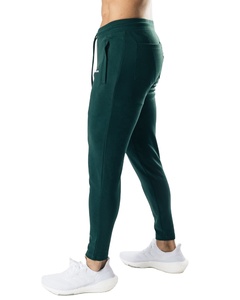 Joggers de alta calidad para hombre, pantalones de chándal informales para gimnasio personalizados, pantalones de chándal ajustados de algodón y poliéster con cremallera 2026 - Product Image 5