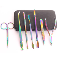 Outil de manucure léger en acier inoxydable japonais écologique pour les soins de la peau et des ongles Instrument de beauté