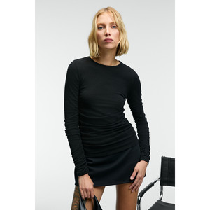 ETHIQUET INSSAZA Blusa ajustada con fruncido para mujer - Product Image 6