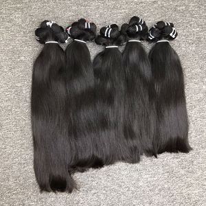 Pelo de trama virgen recto Natural de alta calidad pelo crudo vietnamita BDLE pelo un tupé de donante Base pelucas cortas marrón oscuro para mujeres - Product Image 1