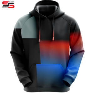 OEM Sublimated Performance Moisture Wicking <b>Fishing</b> Shirts Quick Dry Lightweight Polyester Hoodie with UV Protection and Pocket - Product Image 4