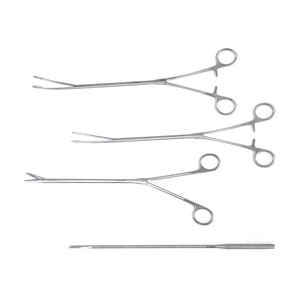 Instruments Médicaux VATS Instruments Thoraciques de Chirurgie Thoracoscopique Double Articulations Hémostatique Maryland Dissection Forceps - Product Image 3