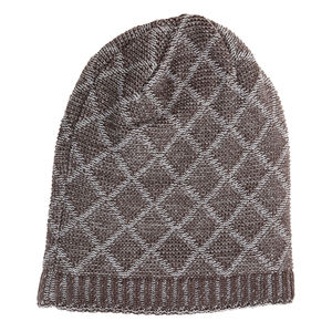 Bonnets sur mesure pour adultes Bonnet tricoté respirant en coton de haute qualité pour hommes - Product Image 4