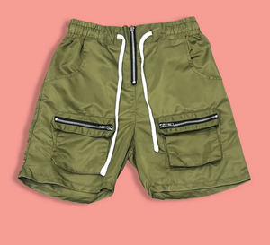 Pantalones Cortos Cargo para Hombre Lynx, Nylon 240g, No Tejido, Cintura Media, Múltiples Bolsillos, Cierre de Cremallera Frontal, Logotipo, Casual, para Uso en Exteriores, En Stock - Product Image 4