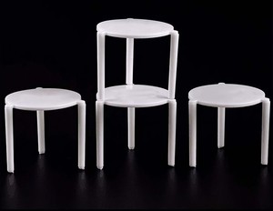 Soporte seguro de plástico PP para Pizza, soporte para quitar Pizza, trípode redondo, Ahorrador de Pizza, nuevo diseño - Product Image 5