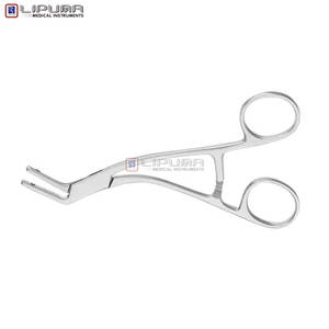 Adson 15cm Autoclavable Antideslizante Hueso Guía de perforación Instrumento quirúrgico de acero inoxidable Manual Fórceps ortopédicos MOL Seguridad - Product Image 4