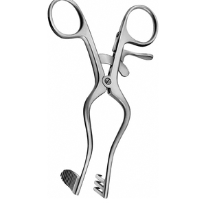 PERKINS 125 mm 5 \ "Adson Retractor Acero quirúrgico Fuente de alimentación manual Retractor de heridas Hoja sólida gruesa dentada Herramientas izquierdas - Product Image 3