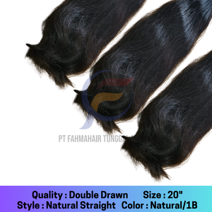 Extensions de cheveux vierges humains de qualité supérieure, cheveux indonésiens bruts à double trame, commande en gros en ligne, vente en gros de cheveux vierges humains de qualité supérieure - Product Image 4