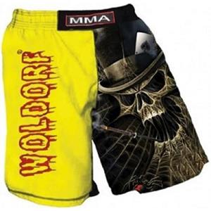 Short MMA imprimé pour hommes et jeunes Taille élastique avec cordon de serrage Léger et respirant pour l'entraînement - Product Image 1