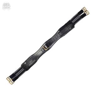 อุปกรณ์ขี่ม้าหนังแท้สำหรับขี่ม้าผ้าขนแกะสีน้ำตาลดำ - Product Image 4