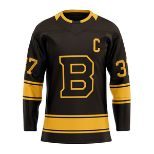 Jersey de hockey sobre hielo al por mayor de fábrica 100% poliéster sublimado de calidad superior personalizado proveedor de Jersey de hockey sobre hielo de Pakistán - Product Image 5
