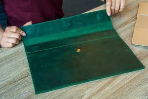 Nouveau cuir de vachette housse pour ordinateur portable pochette sac en cuir véritable pochette pour ordinateur portable 13 "14" pouces Macbook Pro LS-0008 - Product Image 4