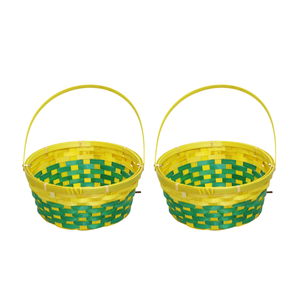 ผลิตภัณฑ์ชั้นนำเป็นทางเลือกที่เป็นธรรมชาติและยั่งยืน: กระเช้าของขวัญไม้ไผ่สำหรับการเฉลิมฉลองอีสเตอร์อย่างรอบคอบ - Product Image 1