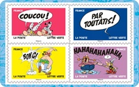 Timbres-poste français pour mariage, pack cadeau, timbres Asterix, autocollants, France, timbres-poste, postzegel, UV, nouveaux souvenirs, trouvailles, autocollant Azerty