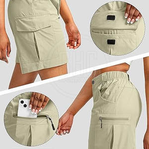 Shorts cargo de haute qualité pour femmes en différentes tailles et couleurs Shorts cargo dernier modèle - Product Image 4