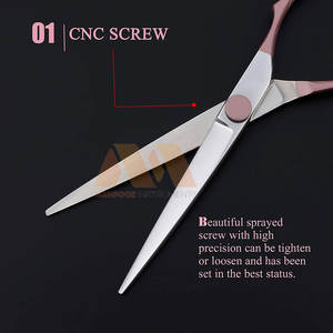 Tijeras de Corte de Pelo de Precisión, Herramienta de Estilismo Profesional de Acero Inoxidable, Tijeras de Corte de Pelo Profesionales para Salón - Product Image 2