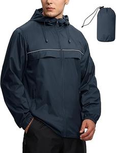 Custom Logo Wind Breaker Jacket Outdoor <b>Men</b> Waterproof Windproof Jacket Custom Windbreaker Jacket - Product Image 2
