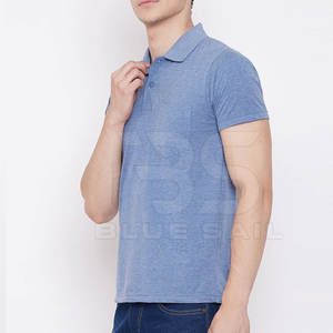 T-shirt polo durable pour hommes 100% coton avec tissu respirant pour uniforme d'équipe sportive et usage quotidien T-shirt polo pour hommes en gros - Product Image 2