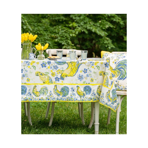 Nappe en coton et lin crème 54 x 84 pouces 175 GSM 215 TC Texture douce Design uni Bordure à pompons Utilisation pour salle à manger et hôtel Commerce B2B - Product Image 5