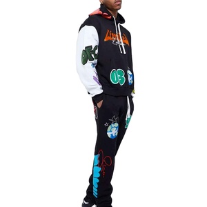 Survêtement tendance de qualité supérieure, respirant, à prix abordable, style classique, effet vieilli, pour l'extérieur, avec motif gaufré - Product Image 1