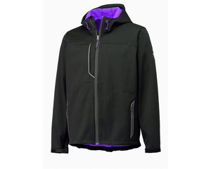 Windbreaker <b>Jackets</b> For Men Winter Casual <b>Jacket</b> Sports Slip Pocket <b>Hooded</b> Solid Colour Men's Zipper Outdoor <b>Soft</b> <b>Shell</b> <b>Jacket</b> - Product Image 1