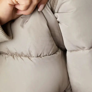 Nouvelle arrivée 2026, veste matelassée en coton personnalisée pour femmes, col rabattu, imperméable, coupe-vent, haute qualité, respirante, hiver, extérieur - Product Image 4