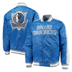 Veste Letterman personnalisée Vintage College Starter 80s 90s Satin University veste d'école brodée - Product Image 5