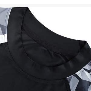 Rashguard Personalizable Ligero para MMA, BJJ, Jiu Jitsu, Manga Corta, Ajuste Elástico, Protección, Impresión por Sublimación - Product Image 5