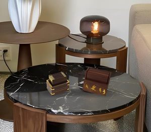 Dessous de verre en bois de Sesham fabriqués à la main | Ensemble de sous-verres en bois de 6 + 6 (petits et grands) - Product Image 5