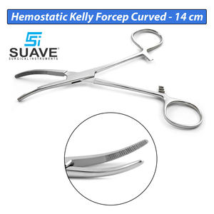 คีมหยุดเลือดล็อคแคลมป์หลอดเลือดดําคีมตรงและโค้งเครื่องมือผ่าตัดโดย SUAVE เครื่องมือผ่าตัด - Product Image 4