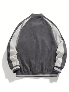 Nueva mejor calidad hecha a medida para adultos y jóvenes de béisbol Letterman Versity chaqueta Color Fleece Versity chaqueta para hombres - Product Image 5