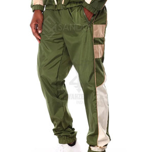 Ensemble de jogging décontracté pour homme en coton 100% de haute qualité, couleur unie, coupe-vent d'hiver, option grande taille, à capuche et élastique - Product Image 4