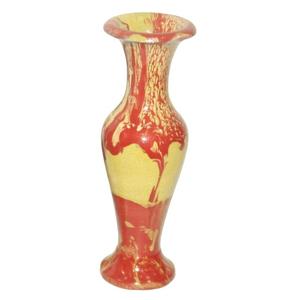 Vase à fleurs en aluminium de qualité supérieure avec fini rouge et noir pour la décoration de la maison Vase à fleurs de décoration de Table - Product Image 3